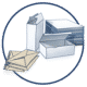 Recycling - Papier, Pappe, Karton Illustration